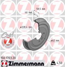 Zimmermann 150.1703.20 - Brzdový bubon -