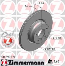 Zimmermann 150.2901.20 - Brzdový kotúč -