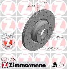 Zimmermann 150.2901.52 - Brzdový kotúč -