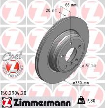 Zimmermann 150.2904.20 - Brzdový kotúč -