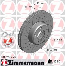Zimmermann 150.2906.20 - Brzdový kotúč -