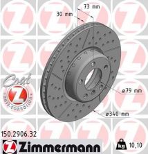 Zimmermann 150.2906.32 - Brzdový kotúč -