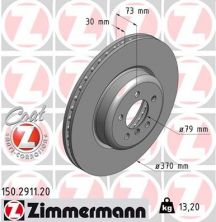 Zimmermann 150.2911.20 - Brzdový kotúč -