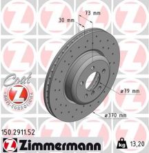 Zimmermann 150.2911.52 - Brzdový kotúč -