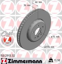 Zimmermann 150.2913.32 - Brzdový kotúč -