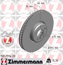 Zimmermann 150.2914.20 - Brzdový kotúč -