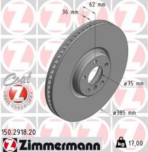 Zimmermann 150.2918.20 - Brzdový kotúč -