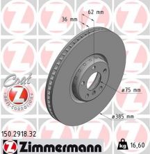 Zimmermann 150.2918.32 - Brzdový kotúč -