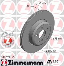 Zimmermann 150.2919.20 - Brzdový kotúč -