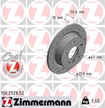 Zimmermann 150.2928.52 - Brzdový kotúč -