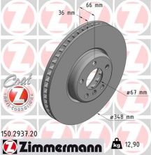 Zimmermann 150.2937.20 - Brzdový kotúč -