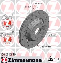 Zimmermann 150.2943.70 - Brzdový kotúč -