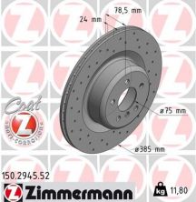 Zimmermann 150.2945.52 - Brzdový kotúč -