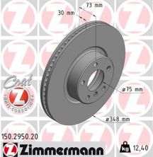 Zimmermann 150.2950.20 - Brzdový kotúč -