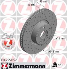 Zimmermann 150.2950.52 - Brzdový kotúč -