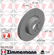 Zimmermann 150.2951.20 - Brzdový kotúč -