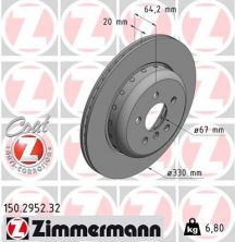 Zimmermann 150.2952.32 - Brzdový kotúč -