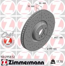 Zimmermann 150.2958.52 - Brzdový kotúč -
