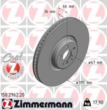 Zimmermann 150.2962.20 - Brzdový kotúč -
