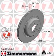 Zimmermann 150.2964.32 - Brzdový kotúč -