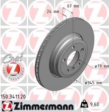 Zimmermann 150.3411.20 - Brzdový kotúč -