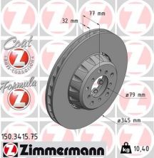 Zimmermann 150.3415.75 - Brzdový kotúč -