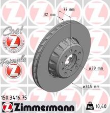 Zimmermann 150.3416.75 - Brzdový kotúč -