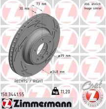 Zimmermann 150.3441.55 - Brzdový kotúč -