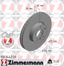 Zimmermann 150.3447.20 - Brzdový kotúč -
