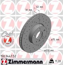 Zimmermann 150.3447.52 - Brzdový kotúč -