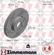 Zimmermann 150.3447.54 - Brzdový kotúč -