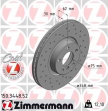 Zimmermann 150.3448.52 - Brzdový kotúč -