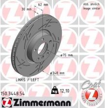 Zimmermann 150.3448.54 - Brzdový kotúč -