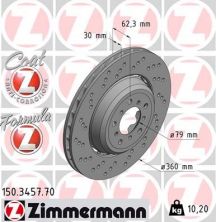 Zimmermann 150.3457.70 - Brzdový kotúč -