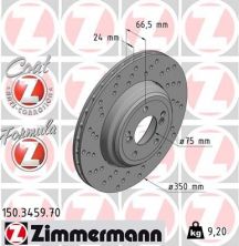 Zimmermann 150.3459.70 - Brzdový kotúč -