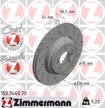 Zimmermann 150.3460.70 - Brzdový kotúč -