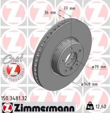 Zimmermann 150.3481.32 - Brzdový kotúč -