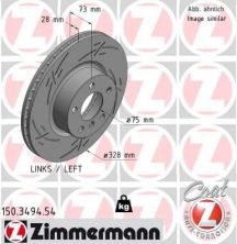 Zimmermann 150.3494.54 - Brzdový kotúč -