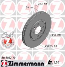Zimmermann 180.3012.20 - Brzdový kotúč -