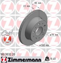 Zimmermann 180.3032.20 - Brzdový kotúč -