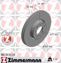 Zimmermann 180.3033.20 - Brzdový kotúč -