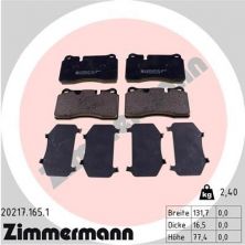 Zimmermann 20217.165.1 - Brzdové platničky -