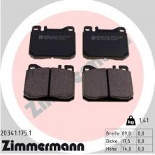 Zimmermann 20341.175.1 - Brzdové platničky -