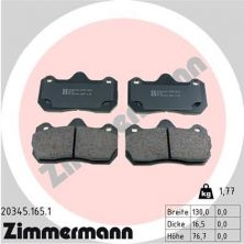 Zimmermann 20345.165.1 - Brzdové platničky -