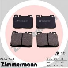 Zimmermann 20392.150.1 - Brzdové platničky -