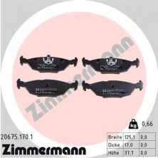 Zimmermann 20675.170.1 - Brzdové platničky -