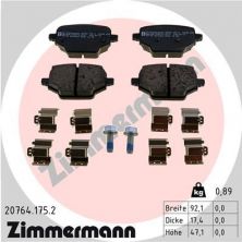 Zimmermann 20764.175.2 - Brzdové platničky -