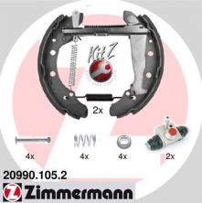 Zimmermann 20990.105.2 - Brzdové čeľuste -