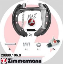 Zimmermann 20990.106.0 - Brzdové čeľuste -