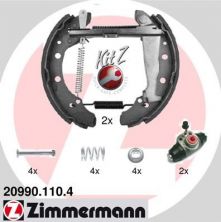 Zimmermann 20990.110.4 - Brzdové čeľuste -